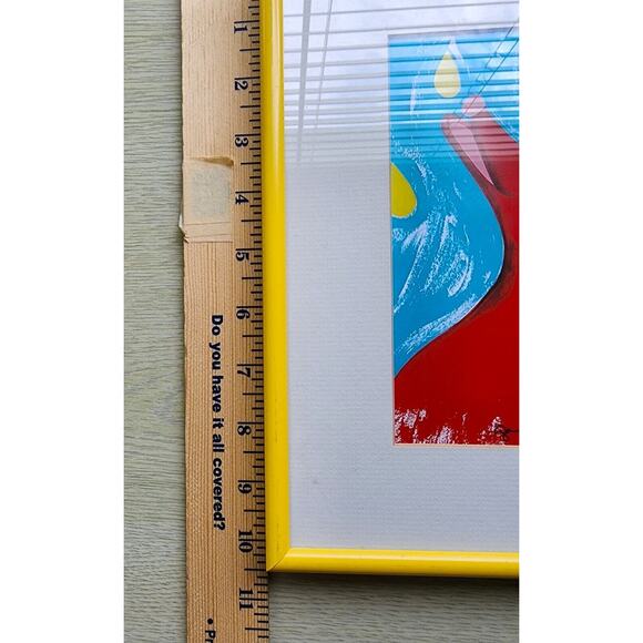 Pictures-Set of 2-Whimiscal Colorful Dogs-Numbered Prints-Local Artist-Dogs - Picture 15 of 16